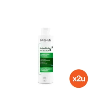 COMBO VICHY DERCOS ANTI-CASPA X200ML X2 UNIDADES