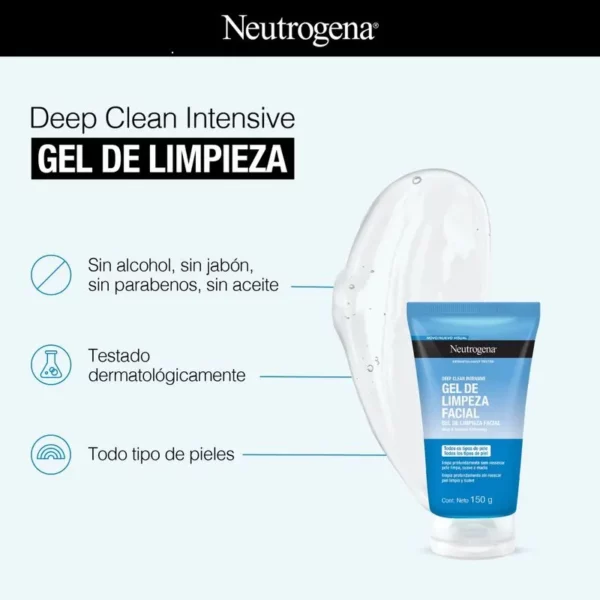 NEUTROGENA DE LIMPIEZA DEEP CLEAN INTENS x150ml - Imagen 2