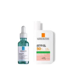 COMBO LRP OIL CONTROL PROTECTOR SOLAR COLOR FPS50 x50ML + SERUM EFFACLAR PEELING DIARIO x30ML
