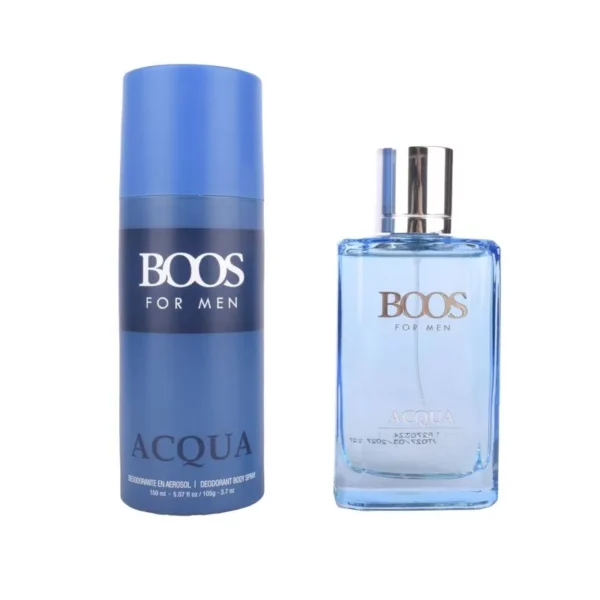 BOOS ACQUA ESTUCHE EDT (PERFUME x100ML+ DESODORANTE x150ML) - Imagen 2