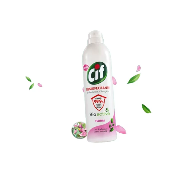 CIF DESINFECTANTE DE AMBIENTES FLORAL AEROSOL x260ml