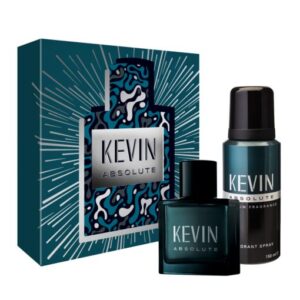 KEVIN ABSOLUTE ESTUCHE EDT (PERFUME x60ML + DESODORANTE x150ML)