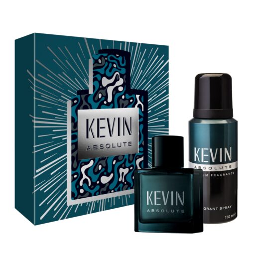 KEVIN ABSOLUTE ESTUCHE EDT (PERFUME x60ML + DESODORANTE x150ML)