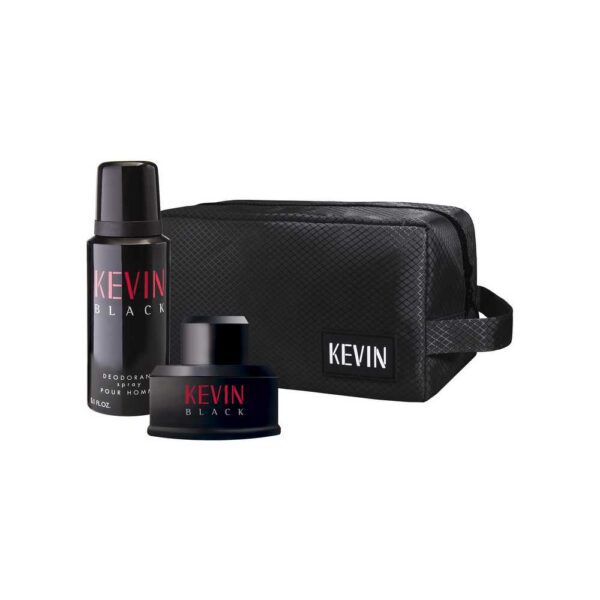 KEVIN BLACK NECESER EDT (PERFUME x60ML + DESODORANTE x150ML)