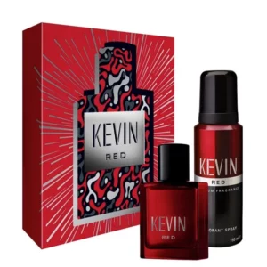 KEVIN ESTUCHE RED (PERFUME x60ML + DESODORANTE x150ML)