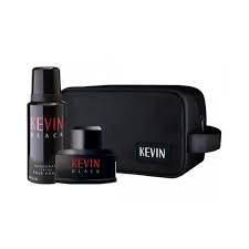 KEVIN BLACK NECESER EDT (PERFUME x60ML + DESODORANTE x150ML)