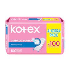 KOTEX PROTECTORES DIARIOS - CUIDADO DIARIO x100