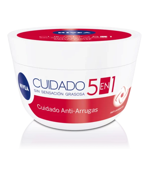 NIVEA- CREMA FACIAL 5 EN 1 ANTI ARRUGAS x100ml