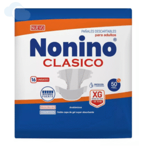 NONINO CLASICO PAÑAL PARA ADULTO ELASTIZADO T. XG x16