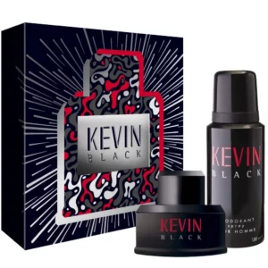 KEVIN BLACK ESTUCHE EDT (PERFUME x60ML + DESODORANTE x150ML)