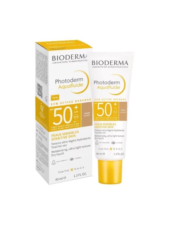 BIODERMA PHOTODERM AQUAFLUIDE FPS50+ TINTE CLARO x40ml - Imagen 2