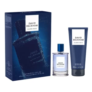 DAVID BECHAM BLUE SET EDT (PERFUME x50ML + SHOWER GEL x200ML)