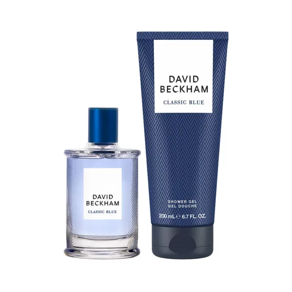 DAVID BECHAM BLUE SET EDT (PERFUME x50ML + SHOWER GEL x200ML) - Imagen 3