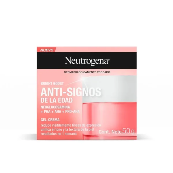 NEUTROGENA BRIGHT BOOST FACIAL GEL CREMA x50ML