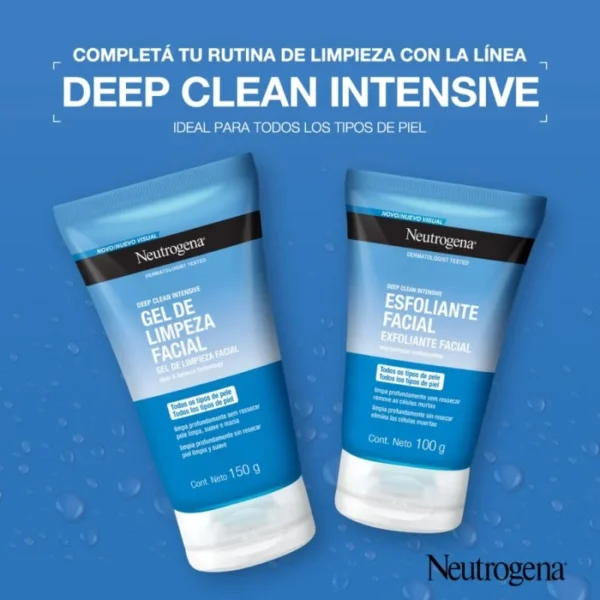 NEUTROGENA DEEP CLEAN LIMPIADOR EN GEL x150ML - Imagen 2