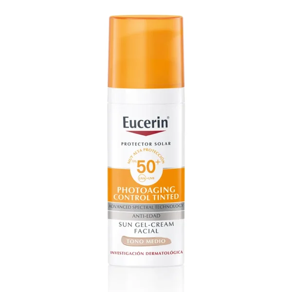 EUCERIN SUN CREMA FACIAL CON COLOR FPS 50 x50ml