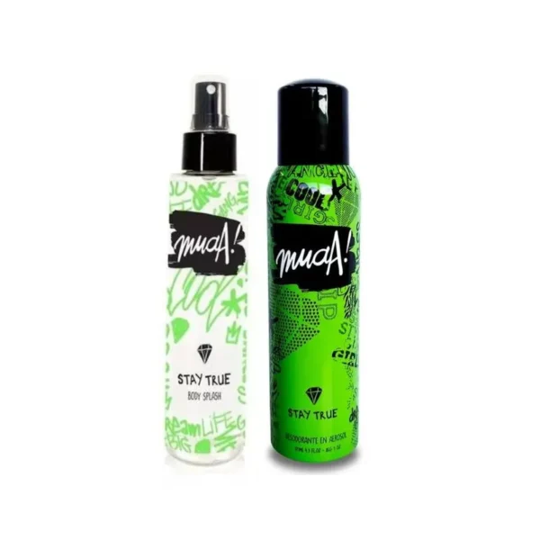 MUAA SET STAY TRUE BODY SPLASH x150ML + DEO - Imagen 2