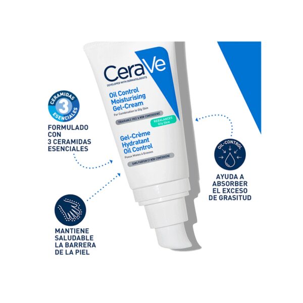 CERAVE FACIAL LOCION OIL CONTROL x52ML - Imagen 3