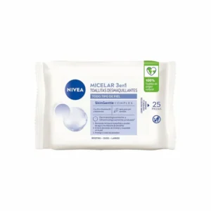 NIVEA TOALLITAS DESMAQUILLANTES 3 en 1 x25