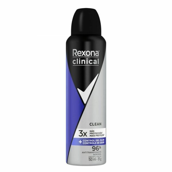 REXONA DESODORANTE CLINICAL MEN CLEAN x91ML