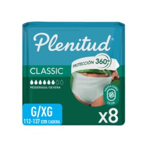 PLENITUD CLASSIC ROPA INTERIOR G/XG x8
