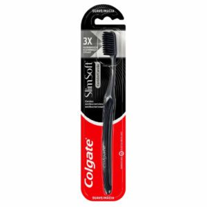 COLGATE CEPILLO DENTAL SLIMSOFT BLACK