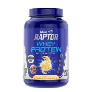 RAPTOR WHEY PROTEIN CREMA VAINILLA X 980 G
