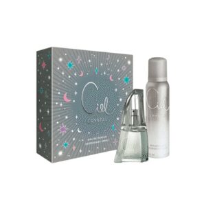 CIEL CRYSTAL EDT. X50ML + DESOD. X123ML EST