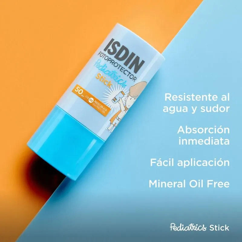 ISDIN - FOTOPROTECTOR STICK PEDIATRICS SPF50 20G - Imagen 3