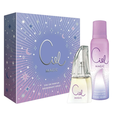CIEL MAGIC EDT 50 ML + DES 123ML FEM EST