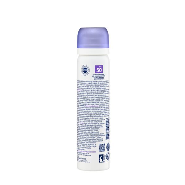 DERMAGLOS SOLAR F50 FACIAL BRUMA 75 ML FPS50 BRUMA X 75 ML - Imagen 2