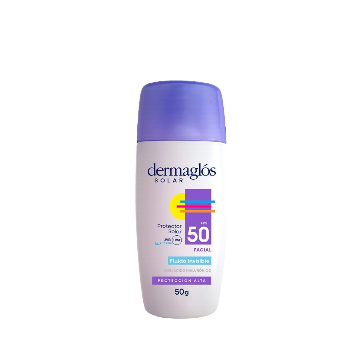 DERMAGLOS - FACIAL SOLAR FLUIDO S/COLOR FPS50 EMULS.X 50 G