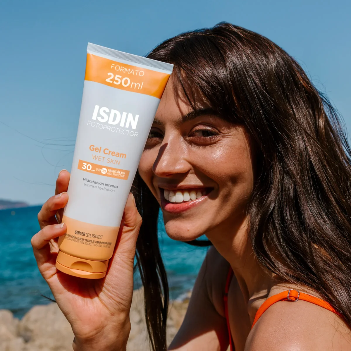 ISDIN - FOTO GEL CREAM WET SKIN SPF 30 X 250 ML - Imagen 3