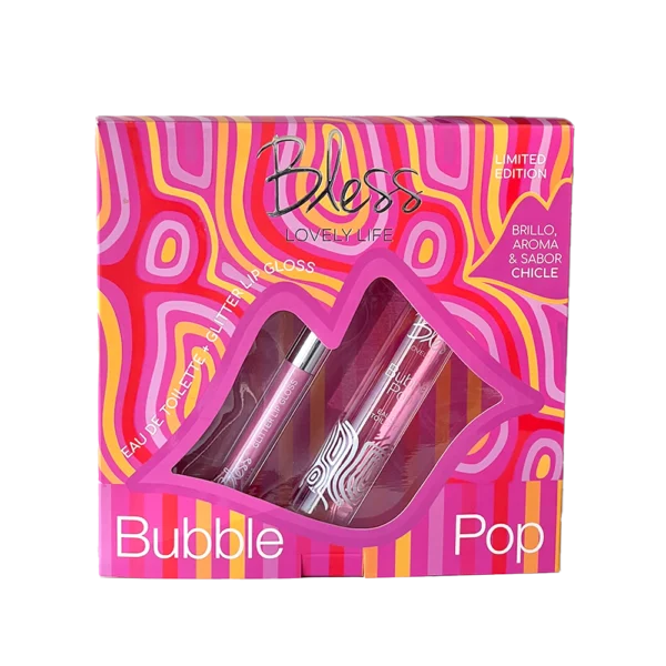 BLESS GIFT LOVELY LIFE BUBBLE POP EDTX50+LIP(ESTUCHE) - Imagen 4
