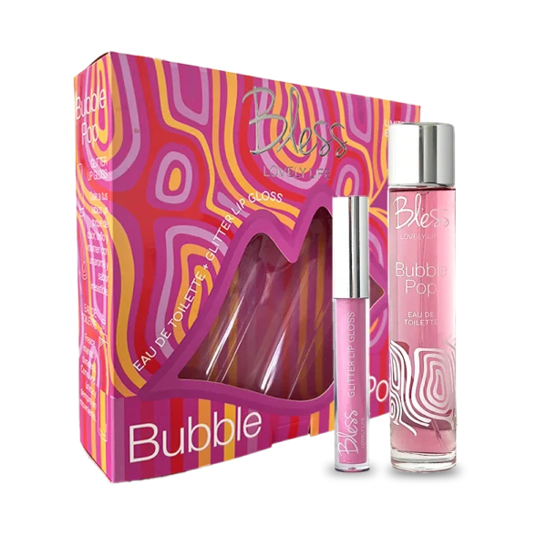 BLESS GIFT LOVELY LIFE BUBBLE POP EDTX50+LIP(ESTUCHE)
