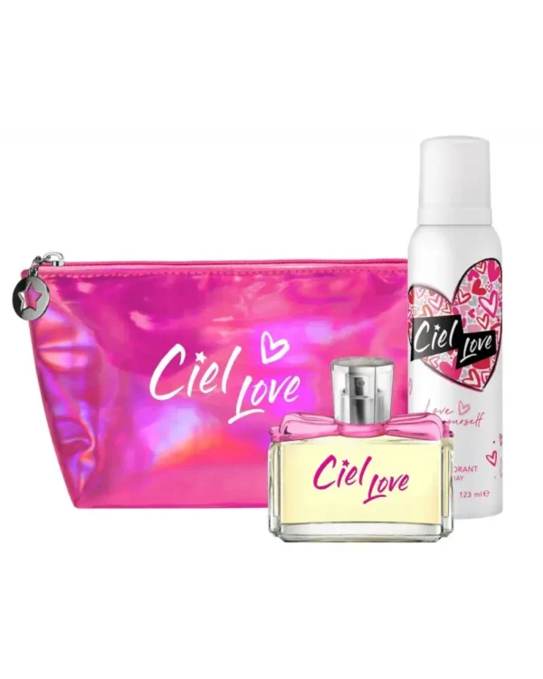 CIEL LOVE (EDT X60ML+DEO X123ML+NESSE)