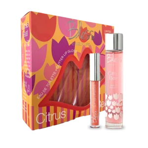 BLESS GIFT LOVELY LIFE CITRUS BEAT EDT X50ML+LIP(ESTUCHE)