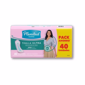PLENITUD FEMME TOALLA ULTRA ESPECIAL X 40