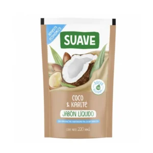 SUAVE JABON LIQUIDO COCO Y KARITE X 220ML