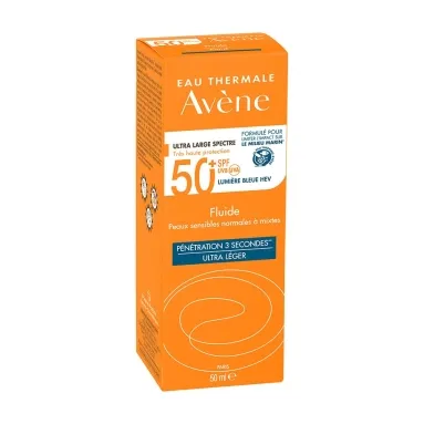 AVENE AVE SOLAR - FLUIDO 50+ TRIASORB 50ML. - Imagen 2