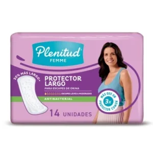 PLENITUD FEMME PROTECTORES LARGOS LEVE X 14