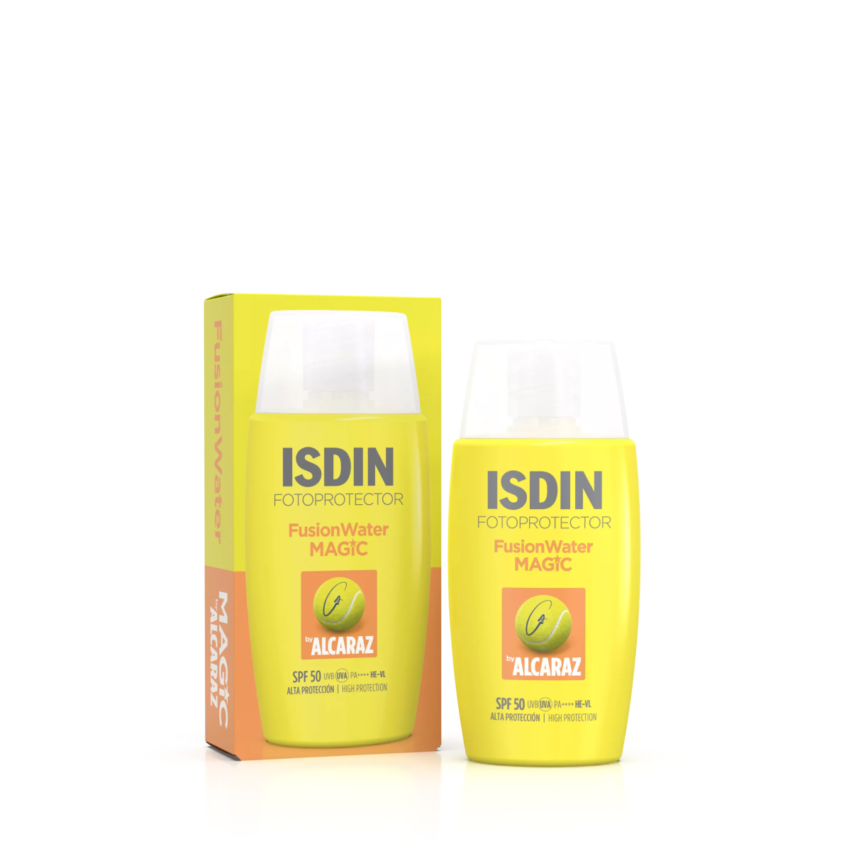ISDIN - FOTOPROTECTOR FUSION WATER MAGIC BY ALCARAZ SPF50 50ML