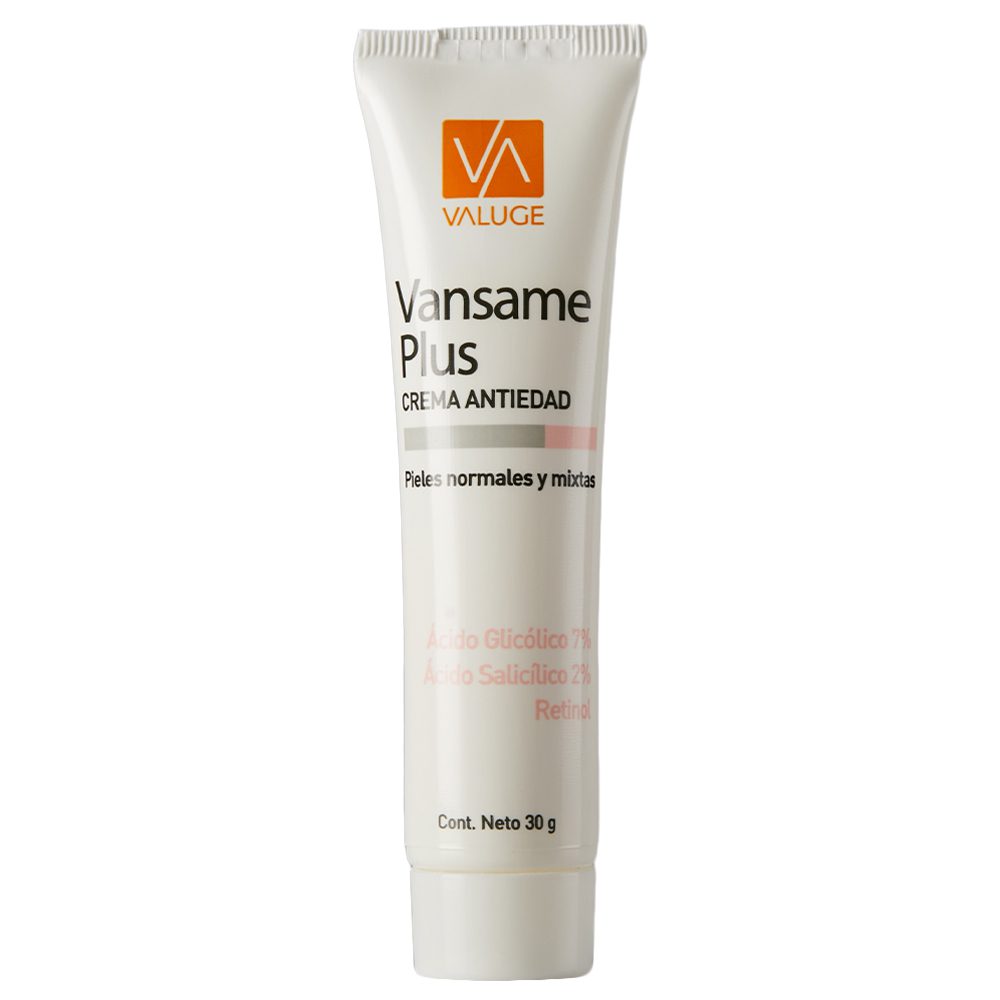 VALUGE - VANSAME PLUS CREMA ANTIEDAD X 30g