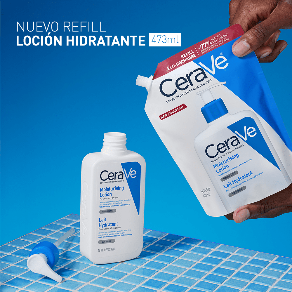 CERAVE - LOCIÓN HIDRATANTE  REFILL 473 ML - Imagen 2