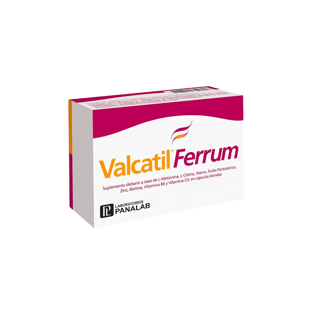 VALCATIL FERRUM CAPS. X 60