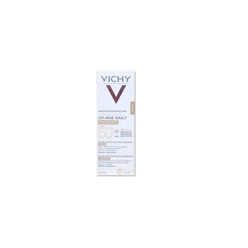 VICHY - CAPITAL SOLEIL UV AGE DAILY PIGMENT TONO MEDIUM FPS 50 - Imagen 2