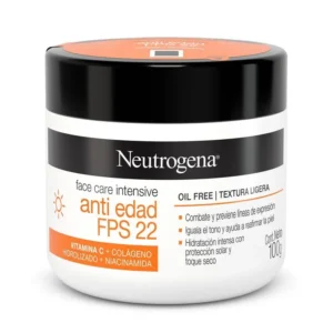 NEUTROGENA CREMA FACIAL ANTI EDAD FPS 22