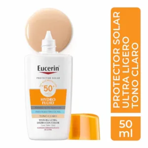 EUCERIN SUN FACIAL HYDRO FLUID TONO CLARO