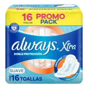 ALWAYS XTRA DOBLE PROT SUAVE X16 TOA HIG