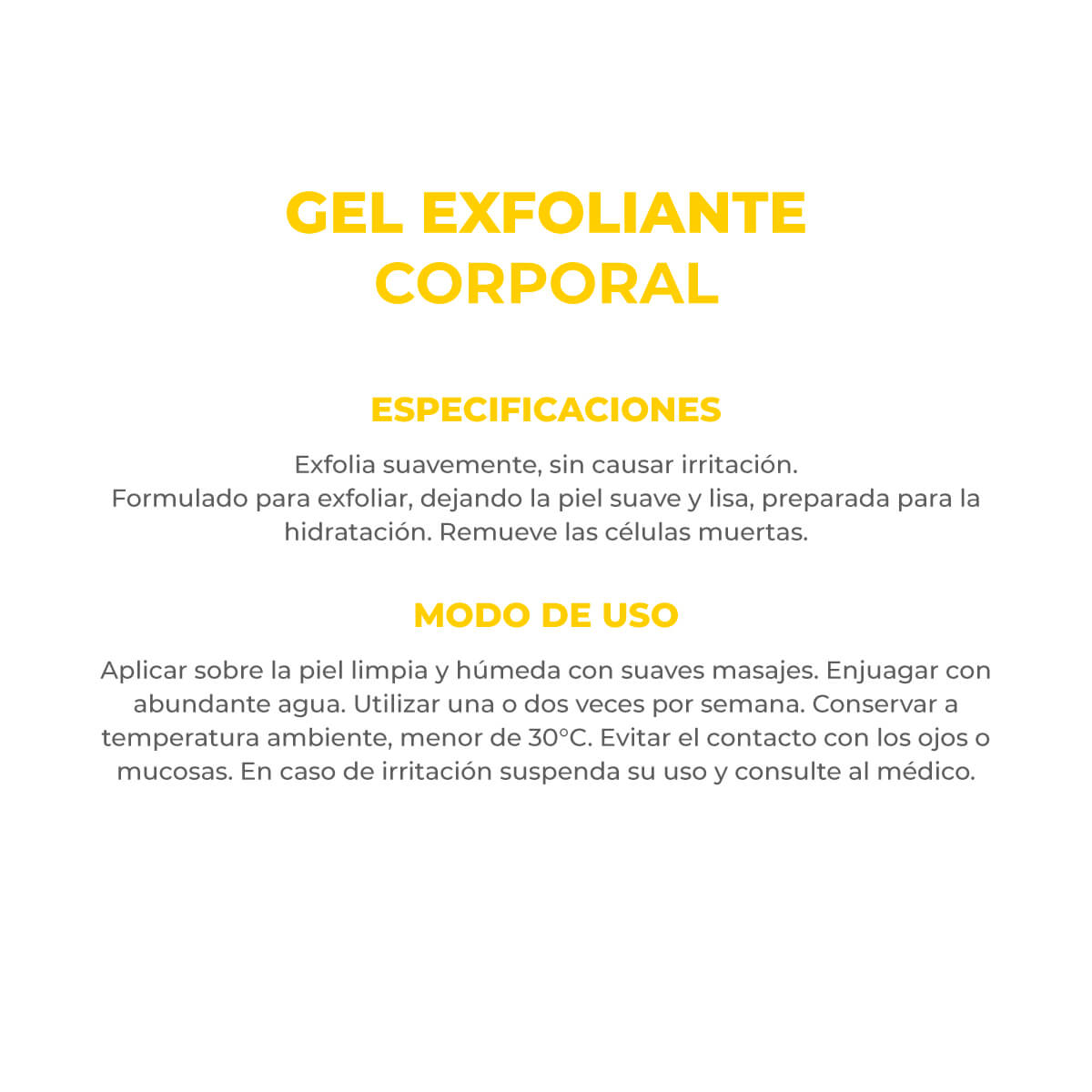 DERMAGLOS - EXFOLIANTE GEL CORPORAL X 200 G - Imagen 4